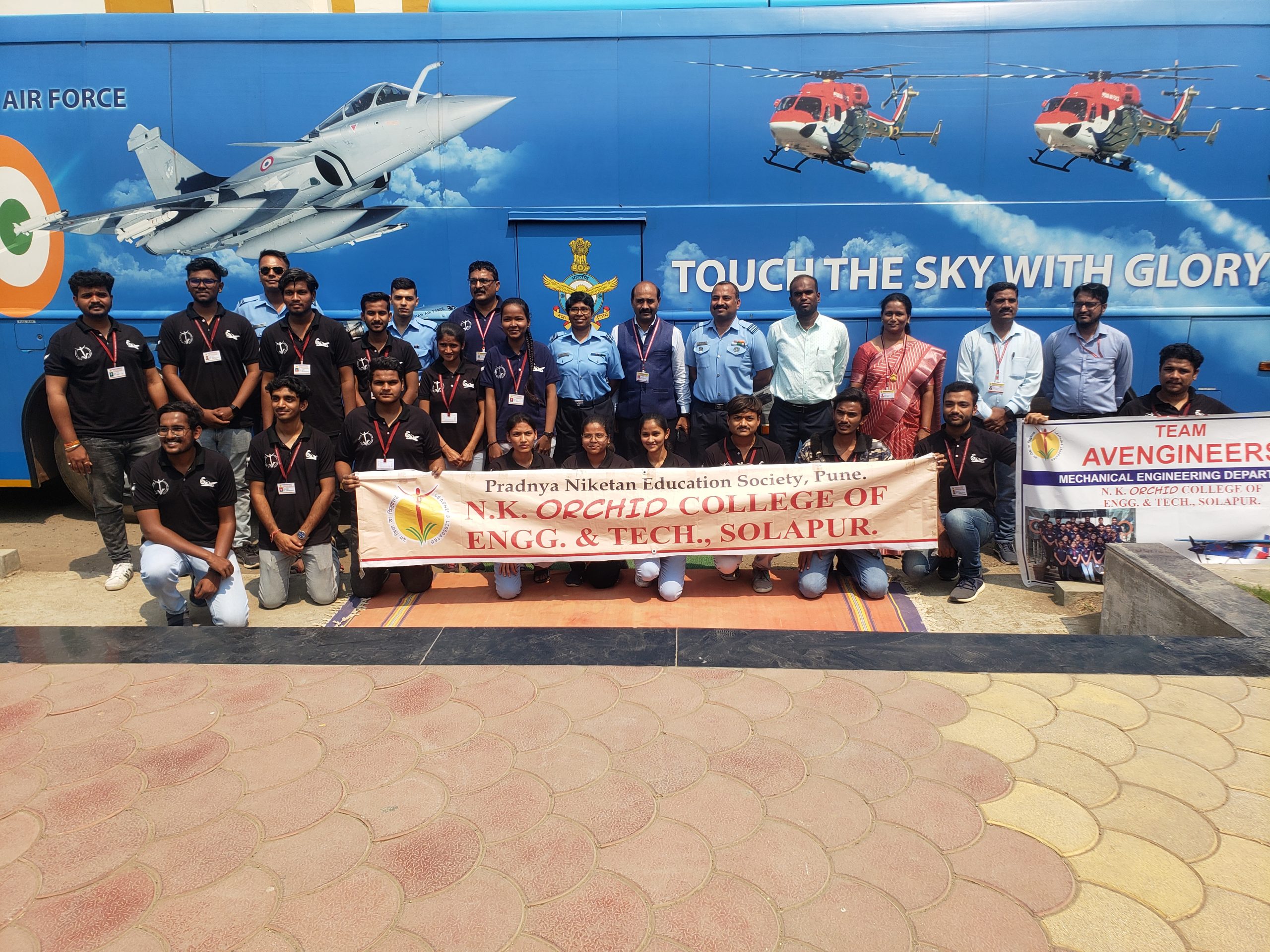 Team Avengineers Session by Indian Airforce scaled
